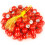 Bolas Regal Bingo-Raffle Premium Red Calling Balls com janela de fácil leitura de 7/8 (0,875) polegadas 2