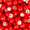 Bolas Regal Bingo-Raffle Premium Red Calling Balls com janela de fácil leitura de 7/8 (0,875) polegadas 1