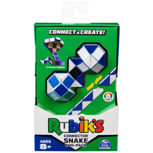 Cubo di Rubik Snake, confezione da due, puzzle 3D, giocattolo antistress, cubo di attività, gioco da viaggio,