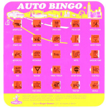 Regal Games Alkuperäinen Travel Bingo -pelikortti