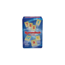 Rummikub in scatola da viaggio - Il gioco originale di Rummy Tile di Pressman, blu (B07GLGBW9X)