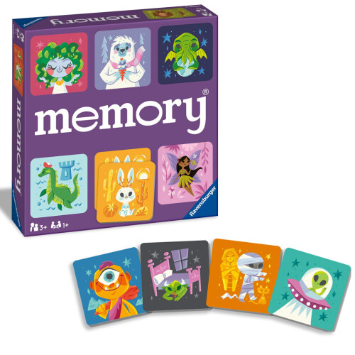 Ravensburger Cute Monsters Memory 1