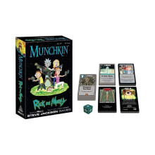 Rick And Morty Kartenspiel Adult Swim Munchkin Brettspiel
