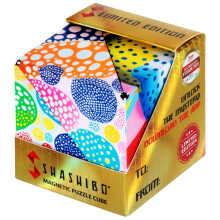 SHASHIBO Pâques saisonnier - Boîte à changement de forme - Cube de puzzle magnétique breveté primé avec 36 terres