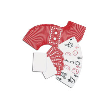 Cartas de baralho Roylco R75301 Roylco em branco - 2,5 pol. x 3,5 pol. - pacote com 60