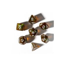 Sirius Dice SDZ001605 Treasure Series Peridot noppasetti, 7 kpl setti