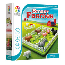 jogos inteligentes - Smart Farmer, jogo de quebra-cabeça com 60 desafios, 4+ anos