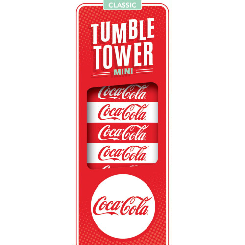 Coca Cola Mini Tumble Tower
