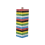 Torre de queda livre colorida, blocos de madeira, jogo para a família, 7,1 polegadas 2