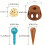Creative Ice Cream Stacking High Childrens Fun Ice Cream Jenga 3