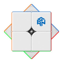 CuberShop GAN 251 M Air Novo Modelo 2x2 Magnético Sem Adesivos Speed Cube Excelente Gans 2x2x2 Mini