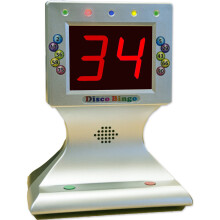 Disco Bingo Elektroninen Bingo Machine Music & Lights 1-75 & 1-90