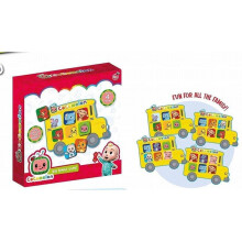 Juego de bingo del autobús escolar Cocomelon