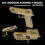 Pistolet à élastique en bois 3D à assembler soi-même, modèle de jouet, facile à assembler, simulation, jeu, arme, 5