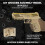 Pistolet à élastique en bois 3D à assembler soi-même, modèle de jouet, facile à assembler, simulation, jeu, arme, 2