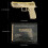 Pistolet à élastique en bois 3D à assembler soi-même, modèle de jouet, facile à assembler, simulation, jeu, arme, 3