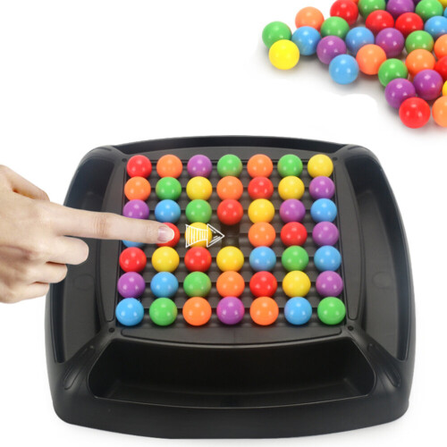 Juego de mesa con forma de bola de arcoíris para niños 2