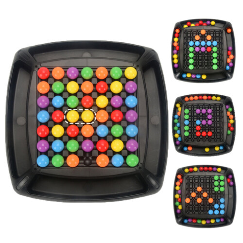 Juego de mesa con forma de bola de arcoíris para niños 1