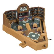 Ei! Jogue! Jogo de habilidade de mesa de pinball de beisebol - Brinquedo clássico de mesa de fliperama