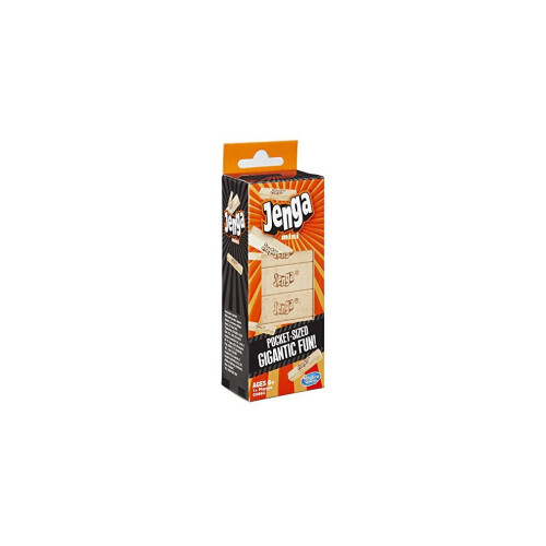 Hasbro Gaming Jenga Mini Game, Brown/a 2