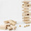 Dados presentados Edificio Stock Domino Pequeño Dígito Jenga 1