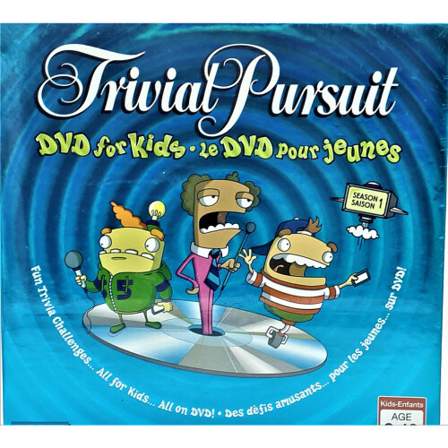 Hasbro Gaming Trivial Pursuit DVD lapsille