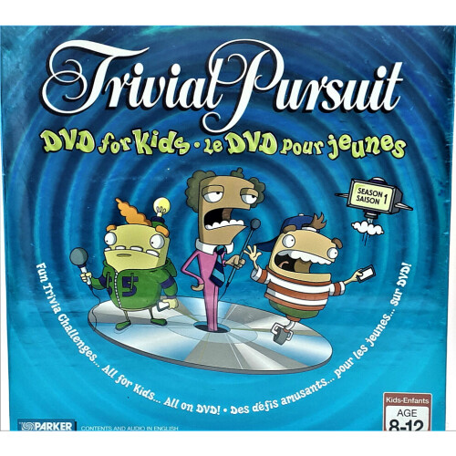 Hasbro Gaming Trivial Pursuit DVD lapsille 1