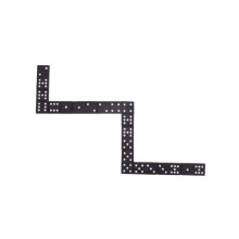 Domino in houten doos spel (55 stukjes)