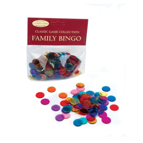 Dr. Jordan's 300 plastic bingofiches