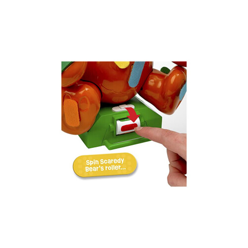 IDEAL | Don't be a Scaredy Bear: The plaster pulling teddy bear game- peel his plasters but beware, he really 1