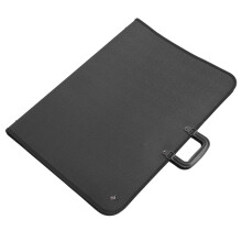 Tekenbordtas 45x62cm Zwarte PVC lichtgewicht kunstportfoliohoes Posterbord opbergtas