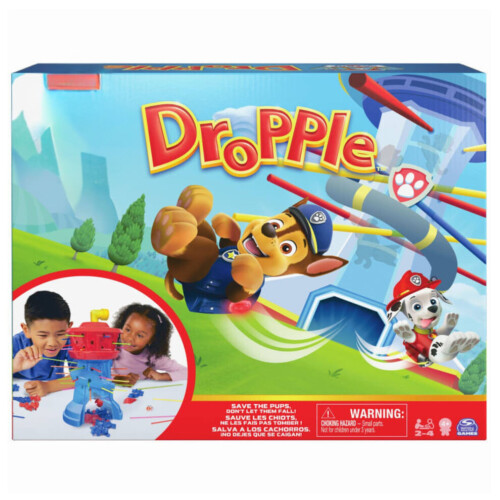 Dropple Game, Tower Challenge, Pull Sticks Without Dropping the Pups 1