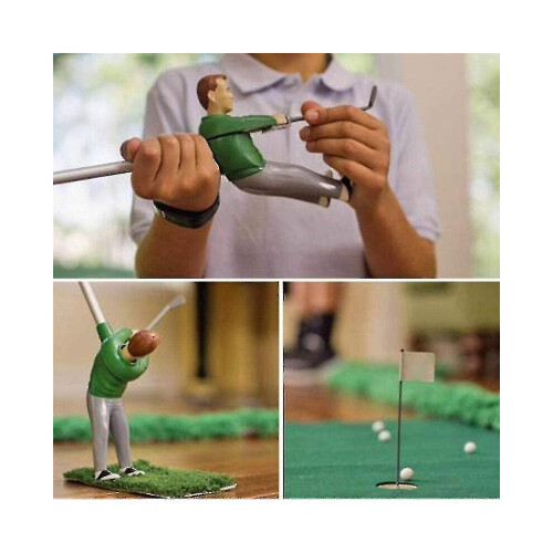 Jeu de mini-golf d'intérieur Golfing Man Jeu de mini-golf d'intérieur Ensemble de jeu de mini-golf d'intérieur 2