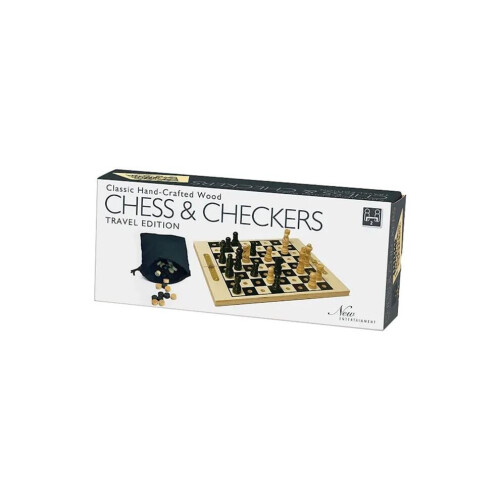 Intex Entertainment INT1780 Gioco da viaggio scacchi-dama
