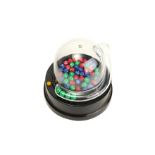Máquina de selección de números de lotería eléctrica de la suerte, minijuegos de bingo de lotería, agitar la bola