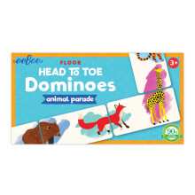 eeBoo: Animal Parade Head to Toe Domino's ontwikkelt het aanpassings- en concentratievermogen. Perfect voor kinderen