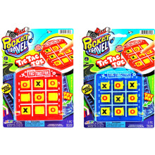 Tris portatile JA-RU (confezione da 2) - Mini giochi da tavolo classici per bambini. Formato tascabile da viaggio.