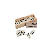 Jeu de dominos Jaques of London | Jeu complet de dominos D6 pour adultes et enfants | Jeu de dominos de luxe |