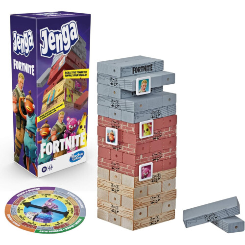 Jenga Fortnite Brick - Classico gioco Jenga, per feste e famiglie