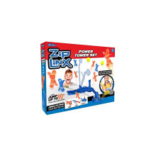 John Adams | ZipLinx - Power Tower Set: divertimento a catena ad alta quota! | Jumping Domino Action | Domino