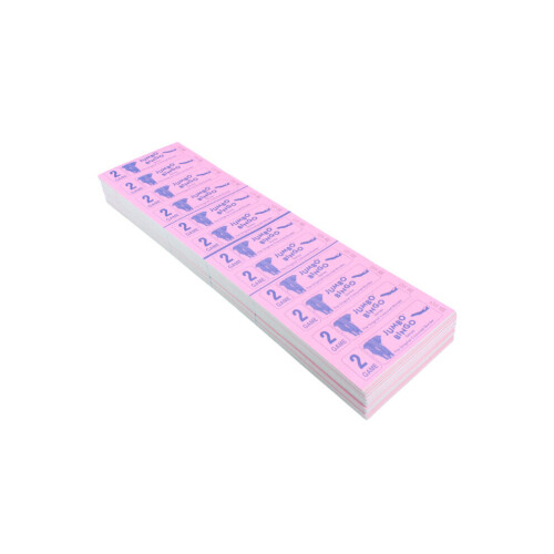 Libretti di biglietti Jumbo Bingo, 12 da visualizzare, 2 giochi