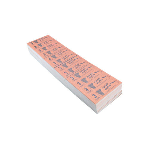 Libretti di biglietti Jumbo Bingo, 12 da visualizzare, 3 giochi