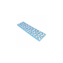 Bilhete de Bingo Jumbo Simples, 12 para Painel de Visualização, Azul