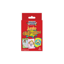 Jumbo Snap Cards Giant Big Hauska, opettavainen oppimislelu perhepeli