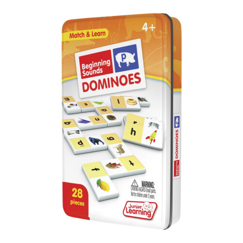 Junior Learning Beginning Sound Domino Educational Action Games Multi (JL492) 2