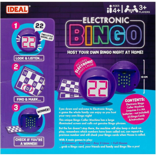 Juego de bingo electrónico 2
