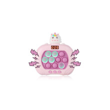 Rýchla hra s bublinami, roztomilá hra Fidget Handheld Light Up Pop It Hra so 6 hernými režimami Hračky