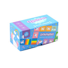 Jeu de dominos pour enfants - Fées magiques licornes