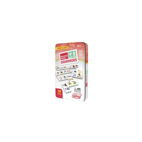 Junior Learning Reimwort-Domino Lernspiele Multi-Modell: JL490 2