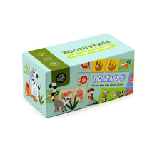 Jeu de dominos pour enfants - Zooniverse - Cadeaux sur le thème du zoo et de la faune